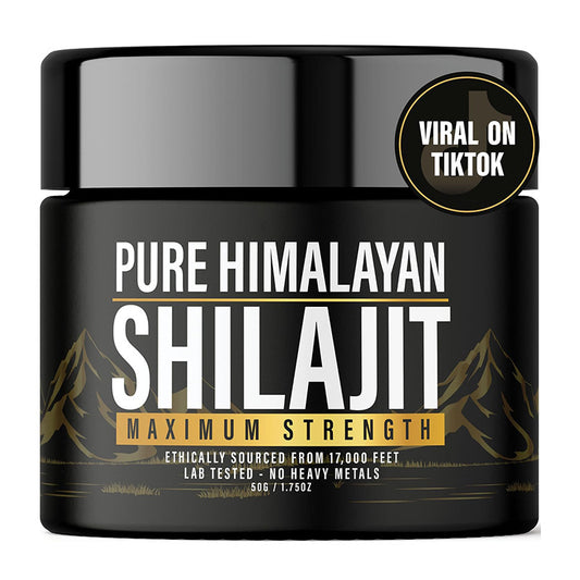 SHILAJIT 60 Days Sun Dried Organic Most Potent Premium Resin | Lab Tested for Safety | Natural Source of Fulvic Acid +86% & Humic Acid +10%